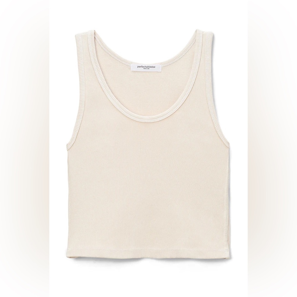 PERFECTWHITETEE Blondie Tank - Sugar